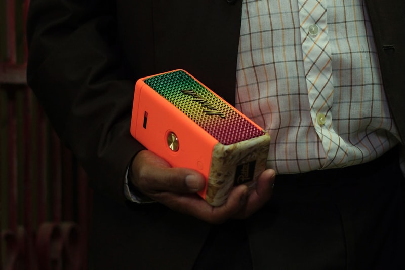 Marshall and Patta Link Up On Limited Edition Emberton II tech release price audio rock n roll usd website speaker collab portable caribbean sound system culture 