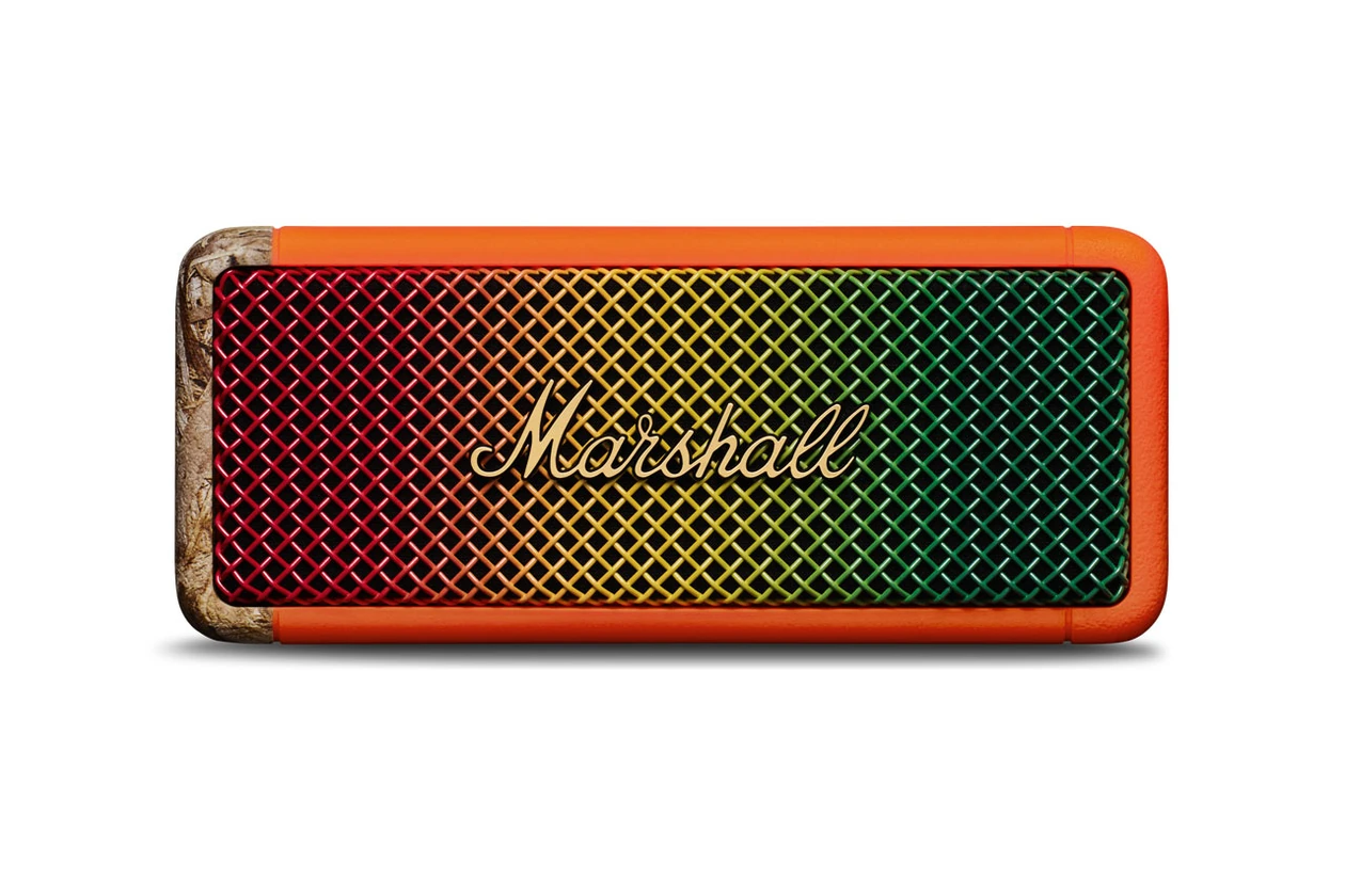 Marshall and Patta Link Up On Limited Edition Emberton II tech release price audio rock n roll usd website speaker collab portable caribbean sound system culture 