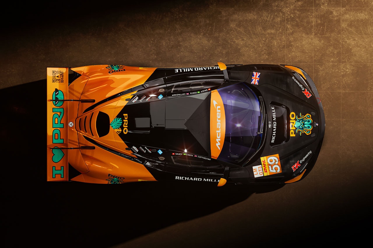 McLaren x United Autosports 2024 720S GT3 EVO Livery Info