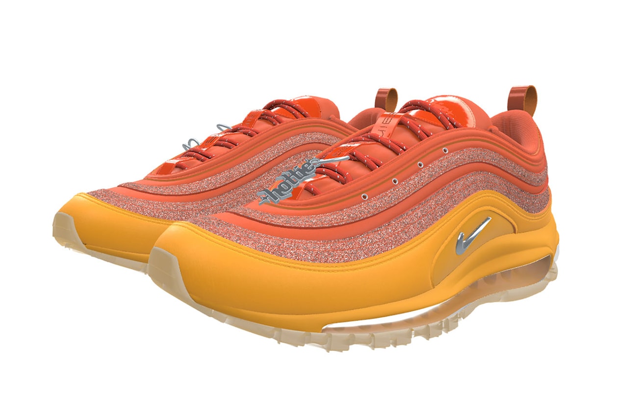 ナイキがミーガン・ジー・スタリオンとのコラボコレクションを発売 Megan Thee Stallion x Nike Present 'Nike By You' Air Max 97 “Hot Girl Systems” collab partnership customize silhouette sneaker colorway customize nicki minaj