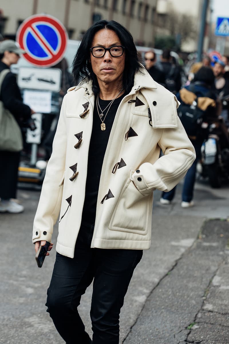 Milan Fashion Week FW24 Street Style prada versace bally bottega veneta avavav bally
