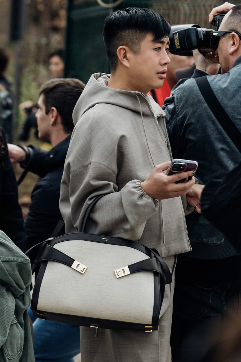 Milan Fashion Week FW24 Street Style prada versace bally bottega veneta avavav bally