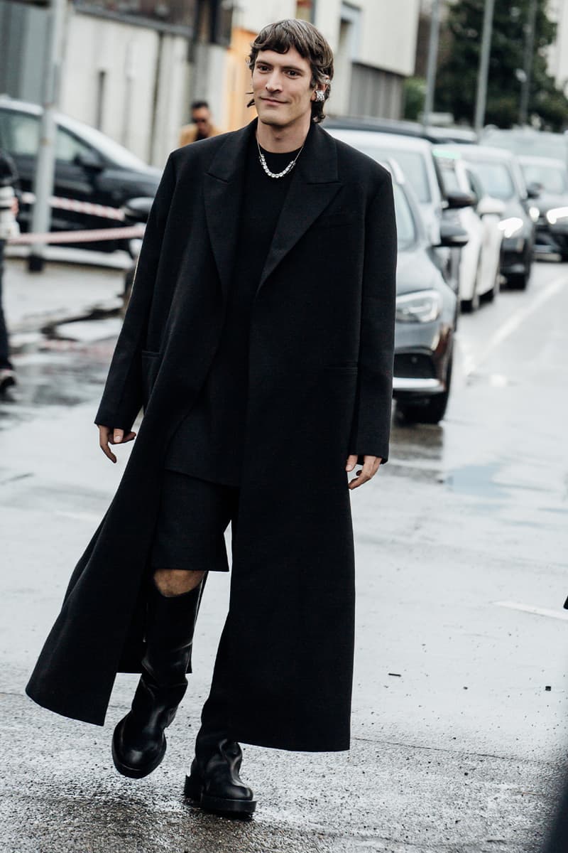 Milan Fashion Week FW24 Street Style prada versace bally bottega veneta avavav bally