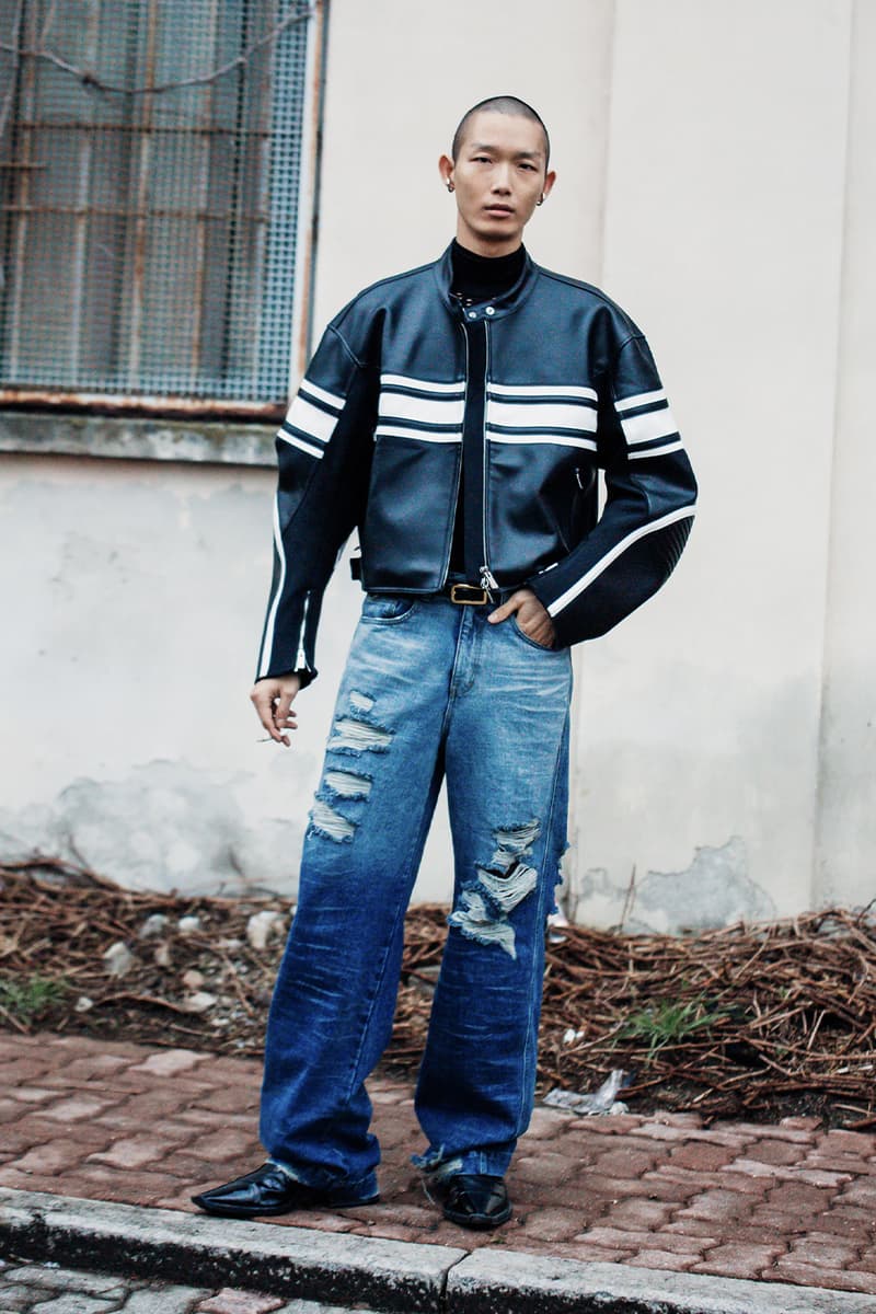 Milan Fashion Week FW24 Street Style prada versace bally bottega veneta avavav bally