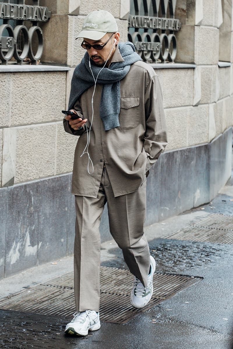 Milan Fashion Week FW24 Street Style prada versace bally bottega veneta avavav bally