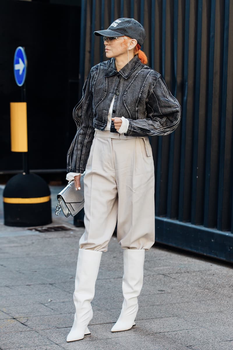 Milan Fashion Week FW24 Street Style prada versace bally bottega veneta avavav bally