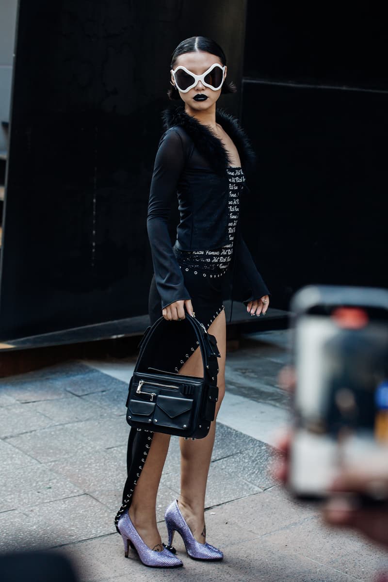 Milan Fashion Week FW24 Street Style prada versace bally bottega veneta avavav bally