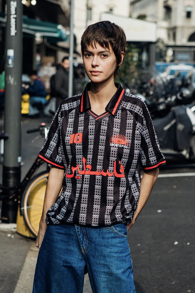 Milan Fashion Week FW24 Street Style prada versace bally bottega veneta avavav bally