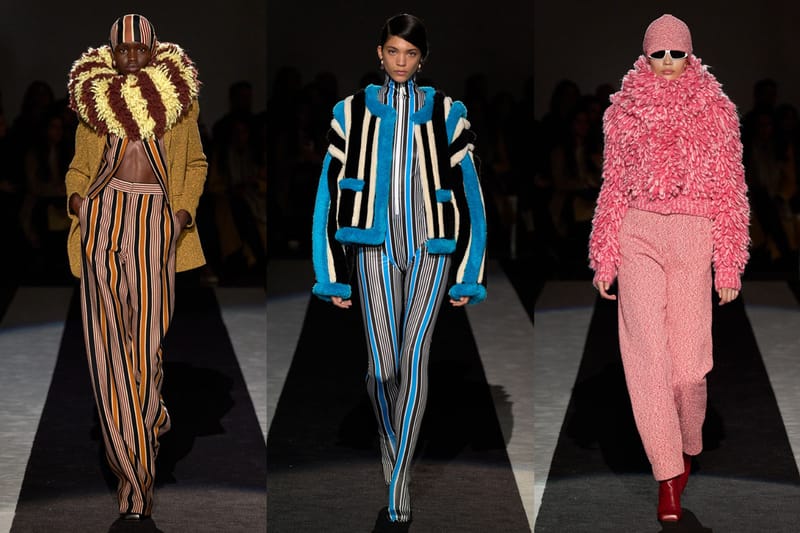 Missoni FW24 Is a Kaleidoscope of Geometric Stripes