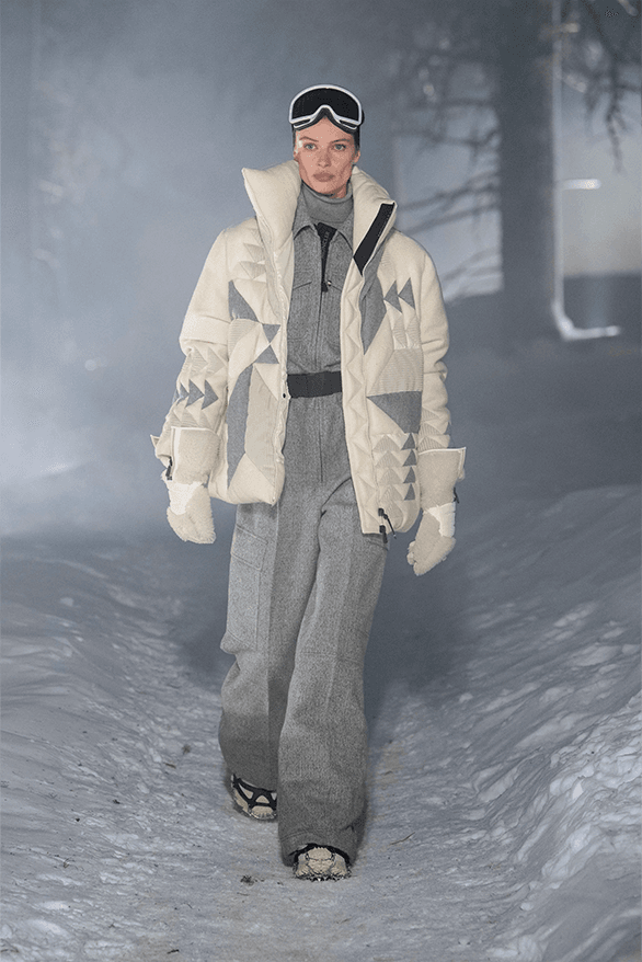 Moncler Grenoble Fall Winter 2024 Runway Show st Moritz Switzerland menswear womenswear