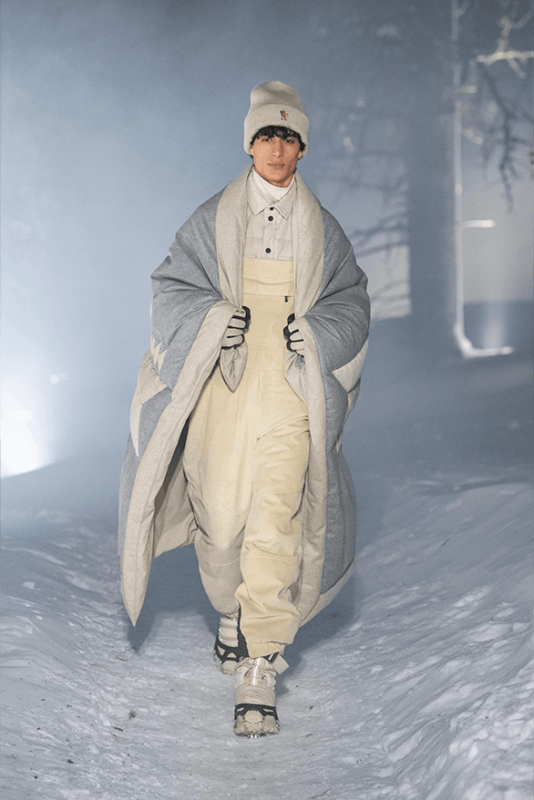 Moncler Grenoble Fall Winter 2024 Runway Show st Moritz Switzerland menswear womenswear
