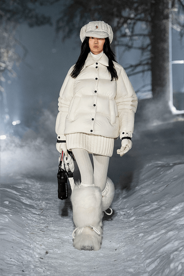 Moncler Grenoble Fall Winter 2024 Runway Show st Moritz Switzerland menswear womenswear