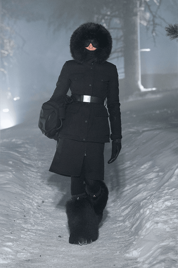 Moncler Grenoble Fall Winter 2024 Runway Show st Moritz Switzerland menswear womenswear