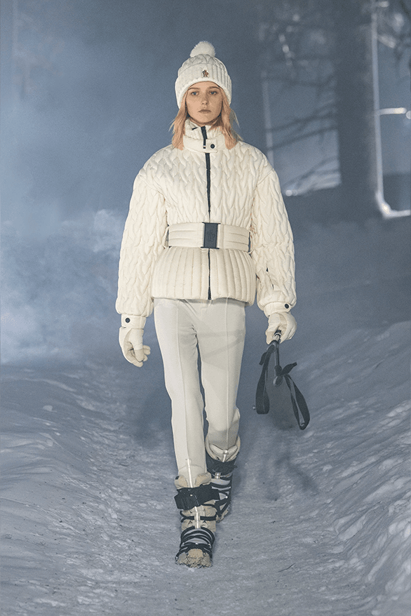 Moncler Grenoble Fall Winter 2024 Runway Show st Moritz Switzerland menswear womenswear