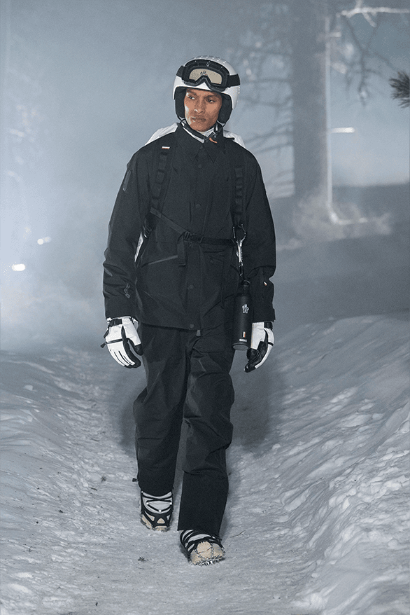 Moncler Grenoble Fall Winter 2024 Runway Show st Moritz Switzerland menswear womenswear