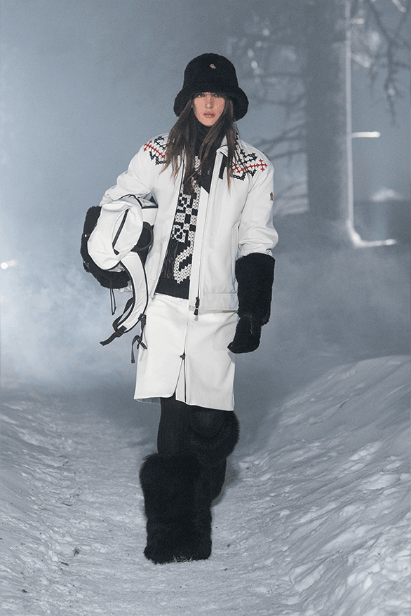 Moncler Grenoble Fall Winter 2024 Runway Show st Moritz Switzerland menswear womenswear
