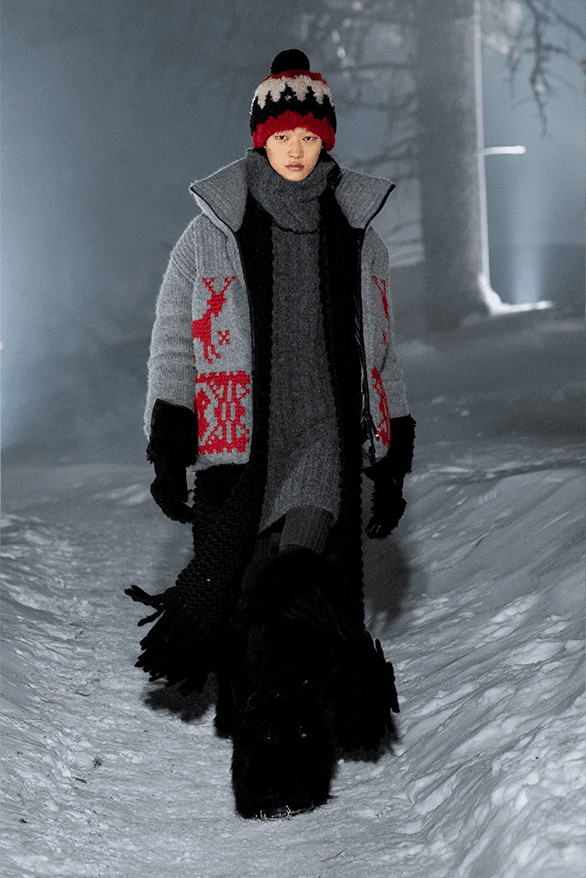 Moncler Grenoble Fall Winter 2024 Runway Show st Moritz Switzerland menswear womenswear