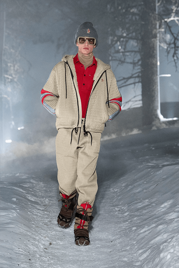 Moncler Grenoble Fall Winter 2024 Runway Show st Moritz Switzerland menswear womenswear