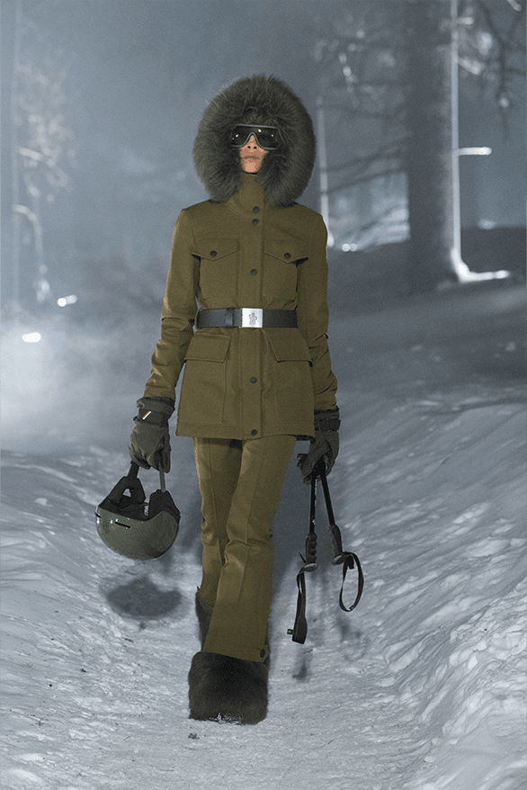 Moncler Grenoble Fall Winter 2024 Runway Show st Moritz Switzerland menswear womenswear