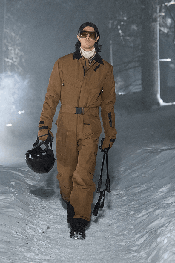 Moncler Grenoble Fall Winter 2024 Runway Show st Moritz Switzerland menswear womenswear