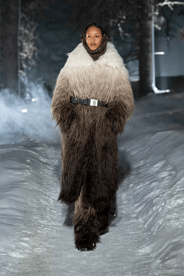 Moncler Grenoble Fall Winter 2024 Runway Show st Moritz Switzerland menswear womenswear