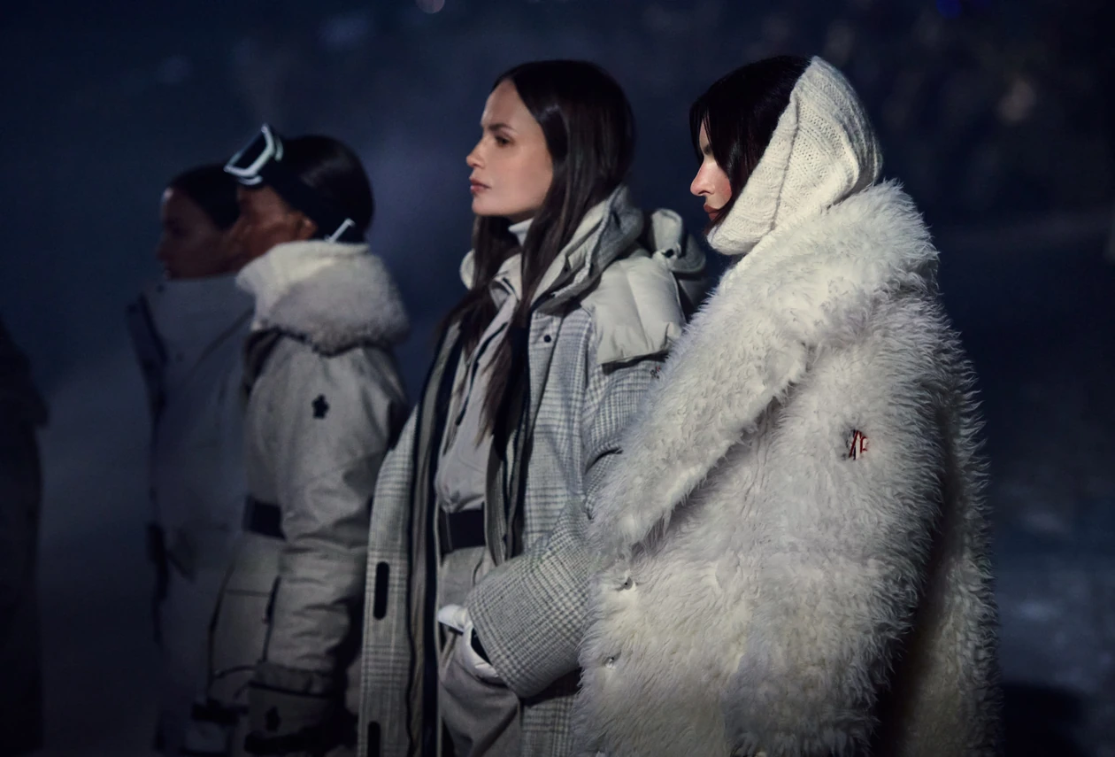 Moncler Grenoble Fall Winter 2024 Runway Show st Moritz Switzerland menswear womenswear