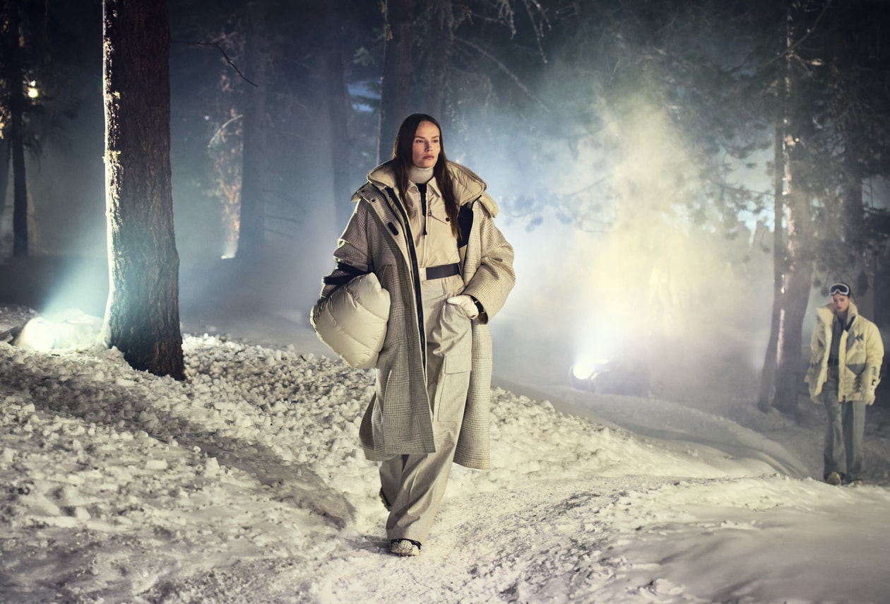 Moncler Grenoble Fall Winter 2024 Runway Show st Moritz Switzerland menswear womenswear