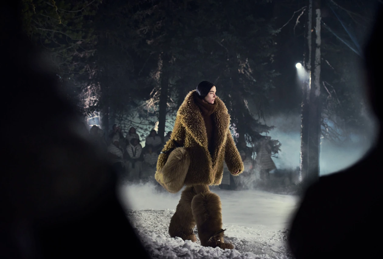 Moncler Grenoble Fall Winter 2024 Runway Show st Moritz Switzerland menswear womenswear