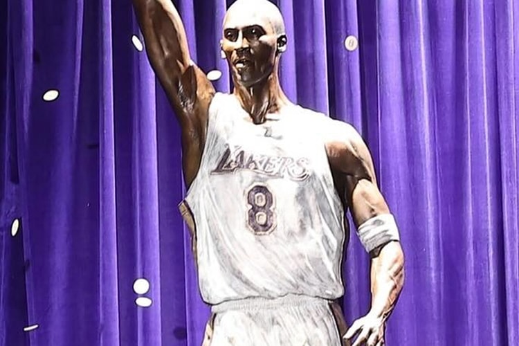 Los Angeles Lakers Reveal 19-Foot Kobe Bryant Statue