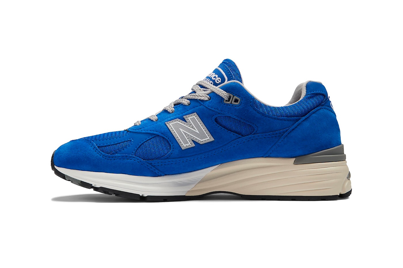 Official Look at the New Balance 991v2 Made in UK "Blue" Silver Blue/Turbulence-Quiet Grey U991BL2