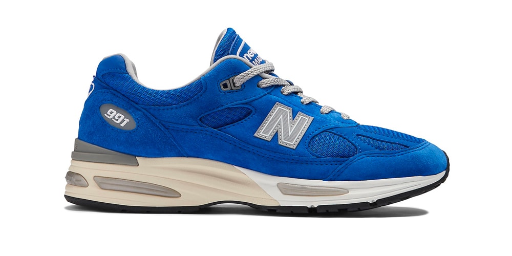Official Look at the New Balance 991v2 Made in UK "Blue"