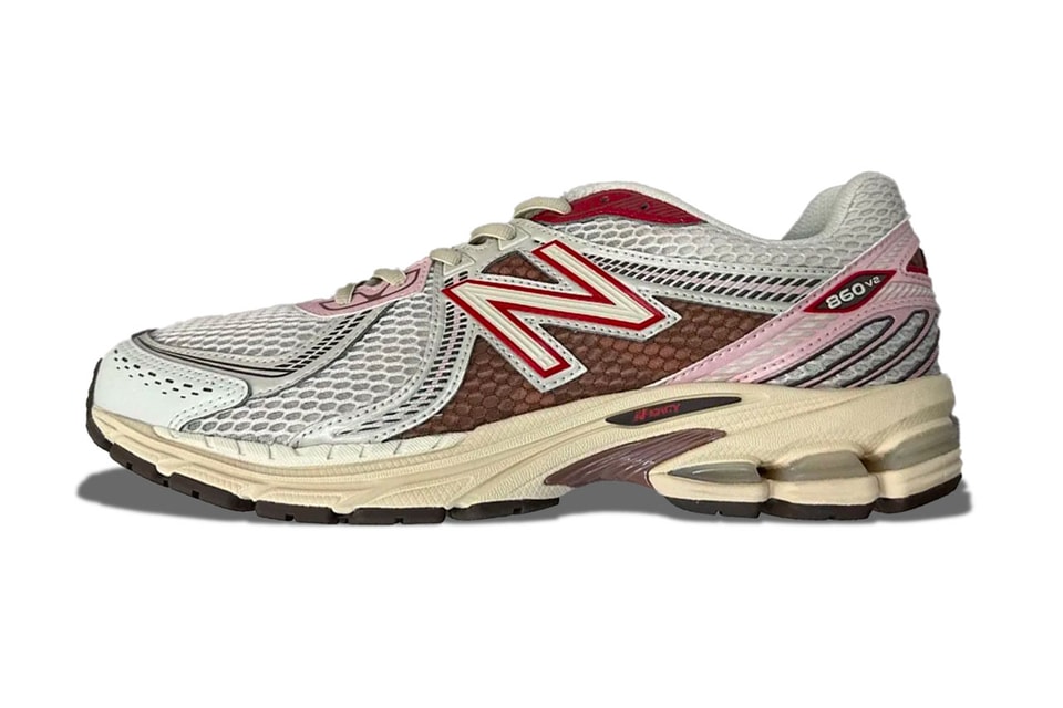 new balance 860v2 XG beige green red size 12 NDS Giày New Balance 860v2  main image 3