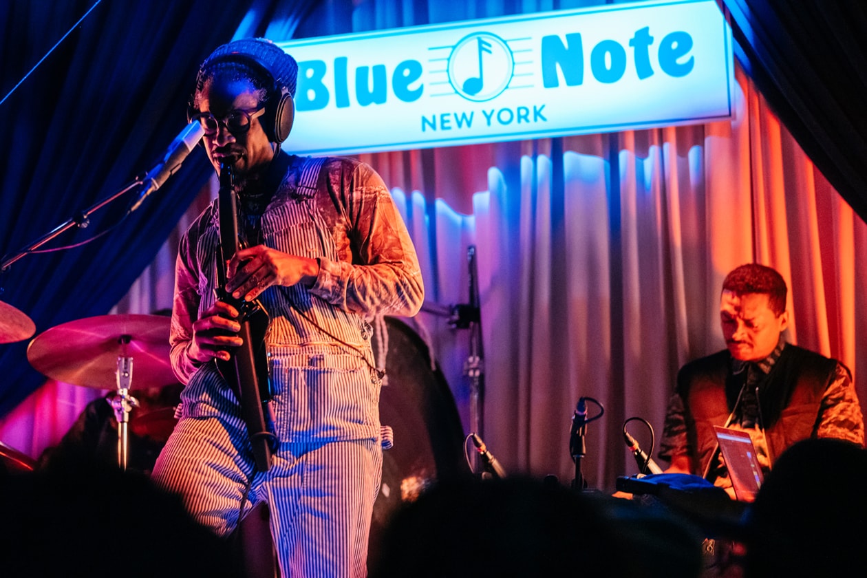 andre 3000 new blue sun flute jazz album blue note club Carlos Niño Nate Mercereau Surya Botofasina Deantoni Park