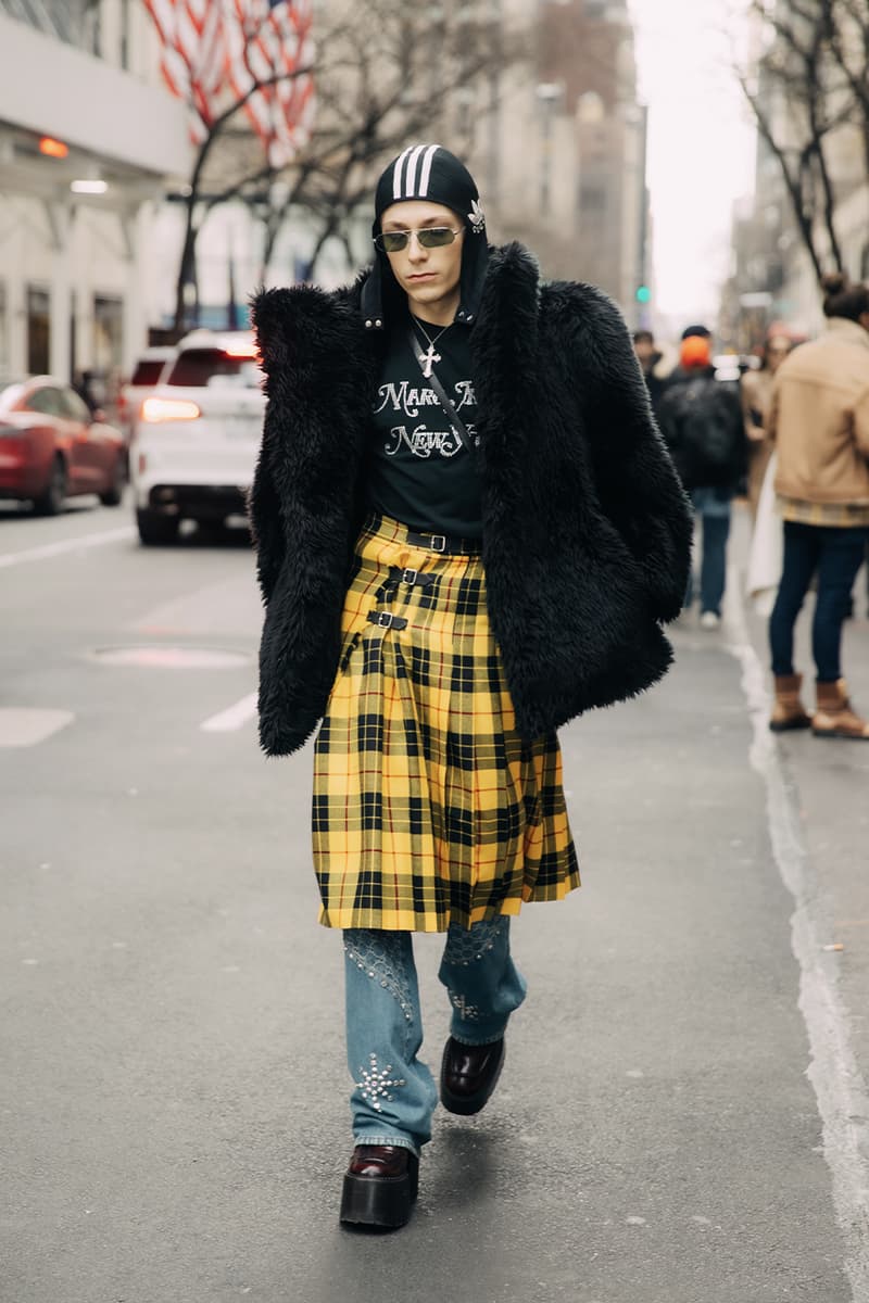 New York Fashion Week FW24 Street Style new york city beyonce luar thom browne laquan smith puma coach tommy hilfiger area willy chavarria 