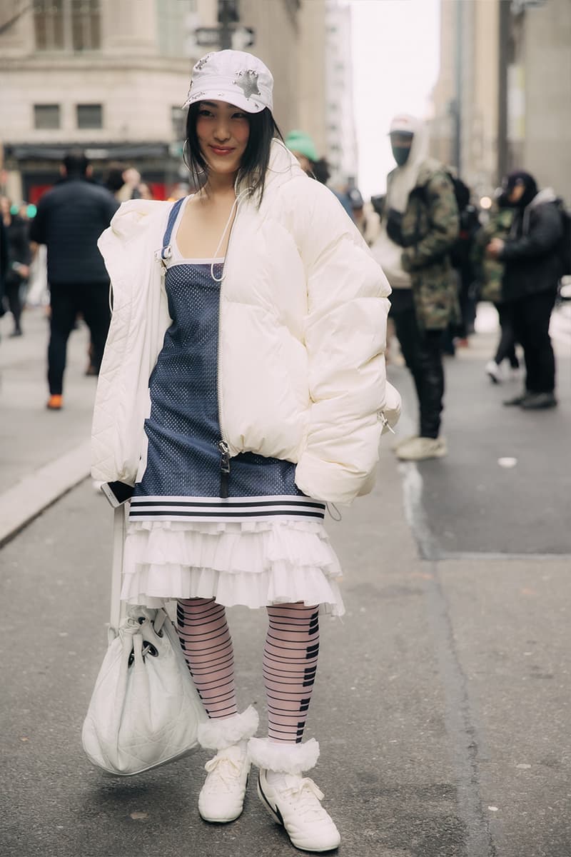 New York Fashion Week FW24 Street Style new york city beyonce luar thom browne laquan smith puma coach tommy hilfiger area willy chavarria 