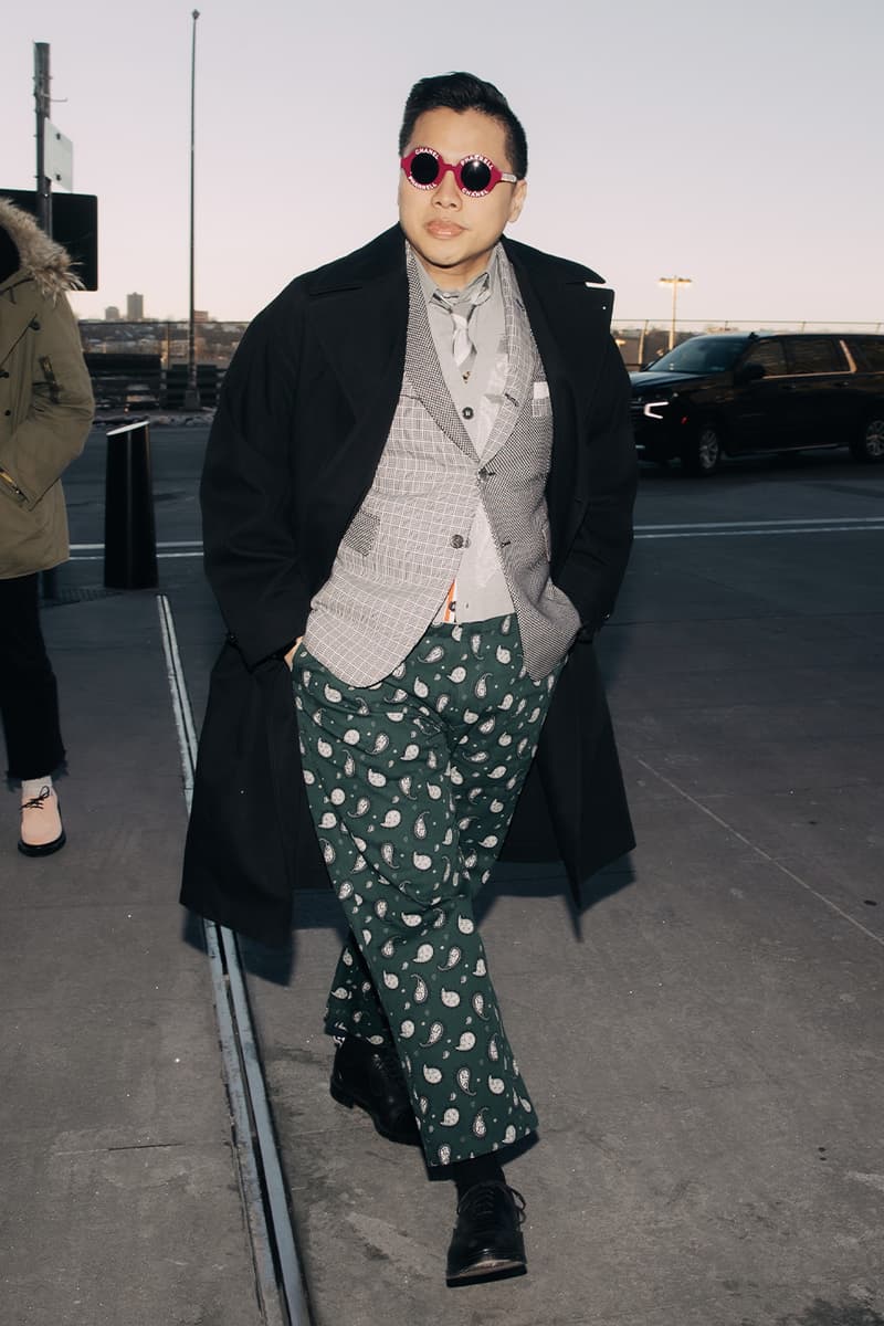 New York Fashion Week FW24 Street Style new york city beyonce luar thom browne laquan smith puma coach tommy hilfiger area willy chavarria 