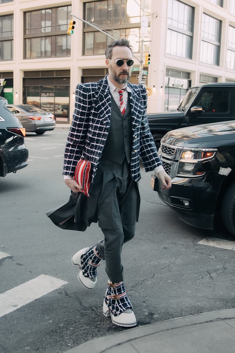 New York Fashion Week FW24 Street Style new york city beyonce luar thom browne laquan smith puma coach tommy hilfiger area willy chavarria 