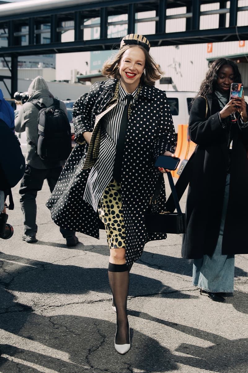 New York Fashion Week FW24 Street Style new york city beyonce luar thom browne laquan smith puma coach tommy hilfiger area willy chavarria 