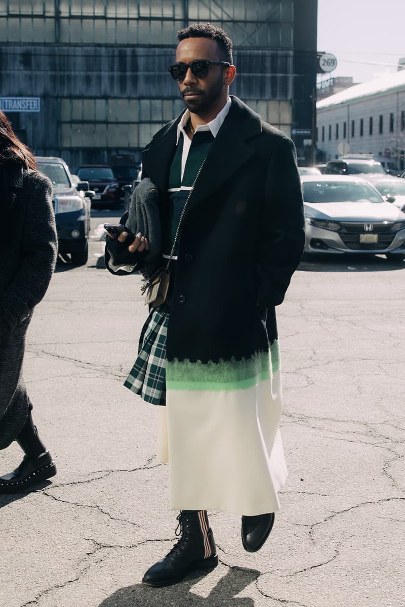 New York Fashion Week FW24 Street Style new york city beyonce luar thom browne laquan smith puma coach tommy hilfiger area willy chavarria 