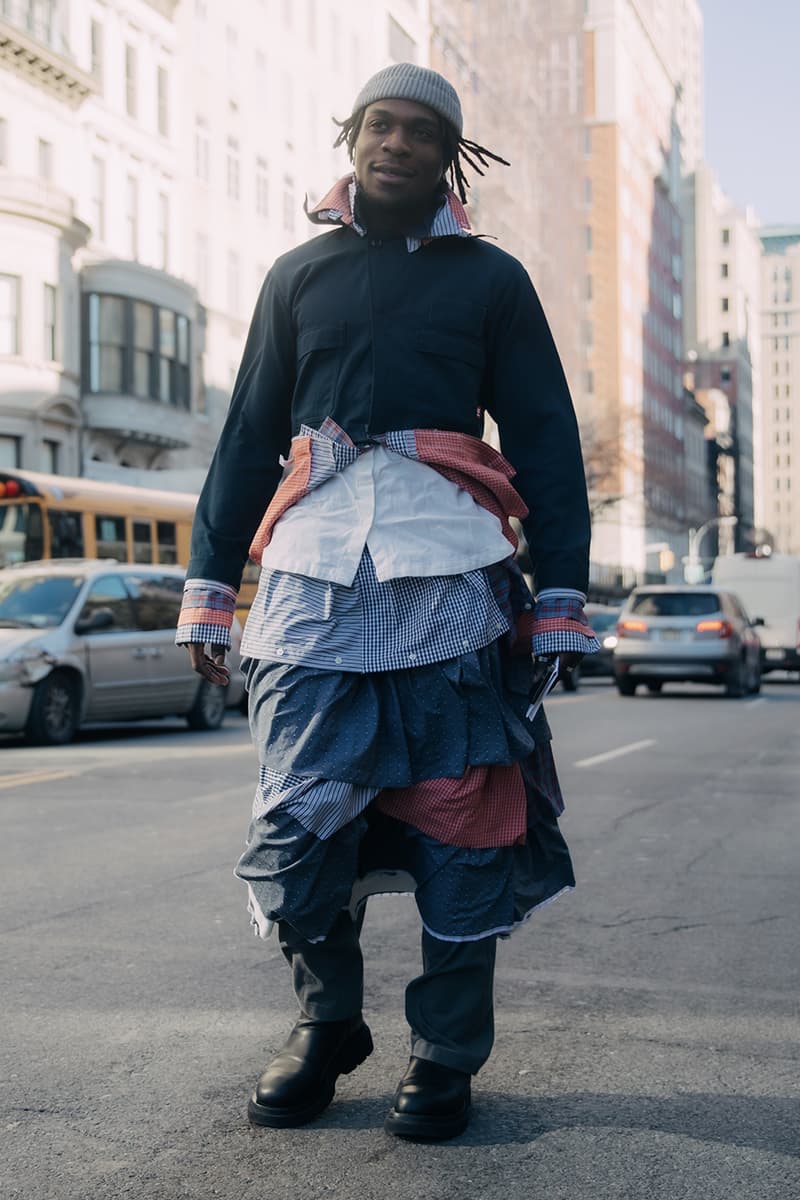 New York Fashion Week FW24 Street Style new york city beyonce luar thom browne laquan smith puma coach tommy hilfiger area willy chavarria 