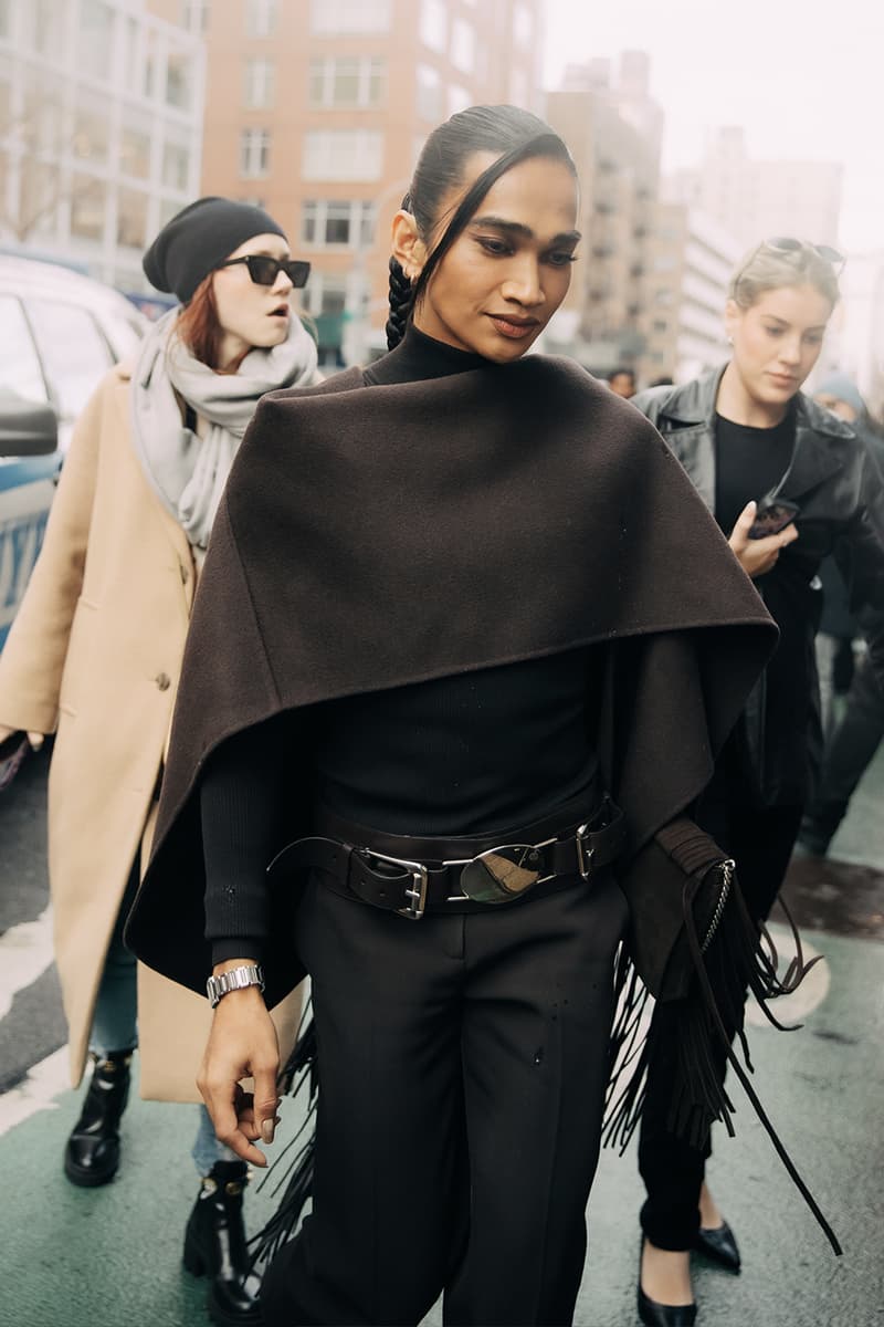 New York Fashion Week FW24 Street Style new york city beyonce luar thom browne laquan smith puma coach tommy hilfiger area willy chavarria 