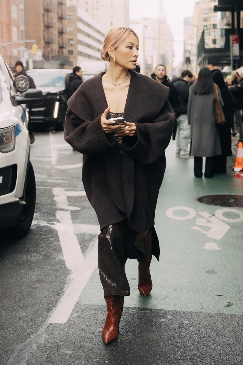 New York Fashion Week FW24 Street Style new york city beyonce luar thom browne laquan smith puma coach tommy hilfiger area willy chavarria 