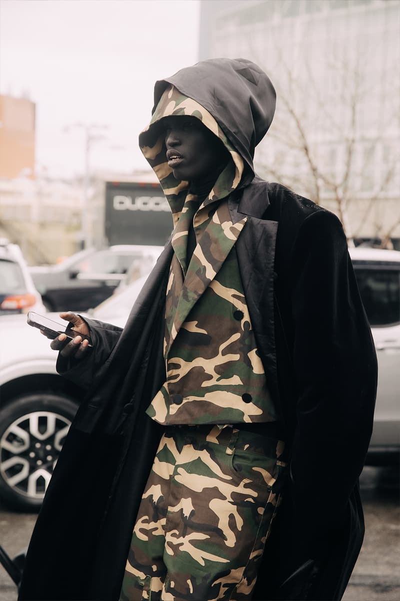 New York Fashion Week FW24 Street Style new york city beyonce luar thom browne laquan smith puma coach tommy hilfiger area willy chavarria 