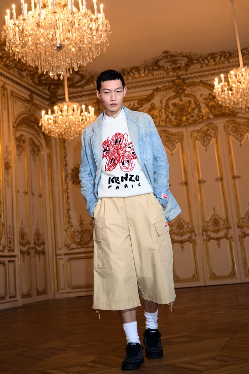 NIGO Draws from Preppy and Poppy Parisian Aesthetics for KENZO SS24 spring summer 2024 collection frank lebon Keizo Kitajima images shoot lookbook campaign city pop shop range price