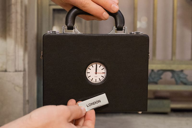 Nik Bentel Studio and The Trio of Time by Anicorn Unveil 2-in-1 briefcase and watch.