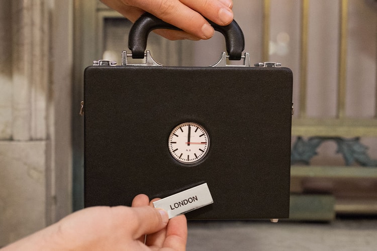 Nik Bentel Studio and The Trio of Time by Anicorn Unveil 2-in-1 briefcase and watch.
