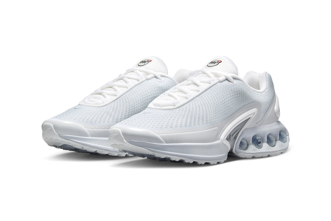 Nike Air Max DN Surfaces in a Clean White/Metallic Silver Colorway FJ3145-100 Release Info air max day swoosh