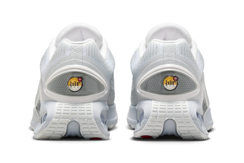 Nike Air Max DN Surfaces in a Clean White/Metallic Silver Colorway FJ3145-100 Release Info air max day swoosh