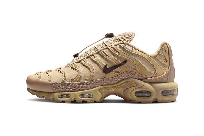 Official Look at the Nike Air Max Plus "Sesame" FZ5049-222 release info Sesame/Smokey Mauve-Hemp-Light Bone-Red Stardust