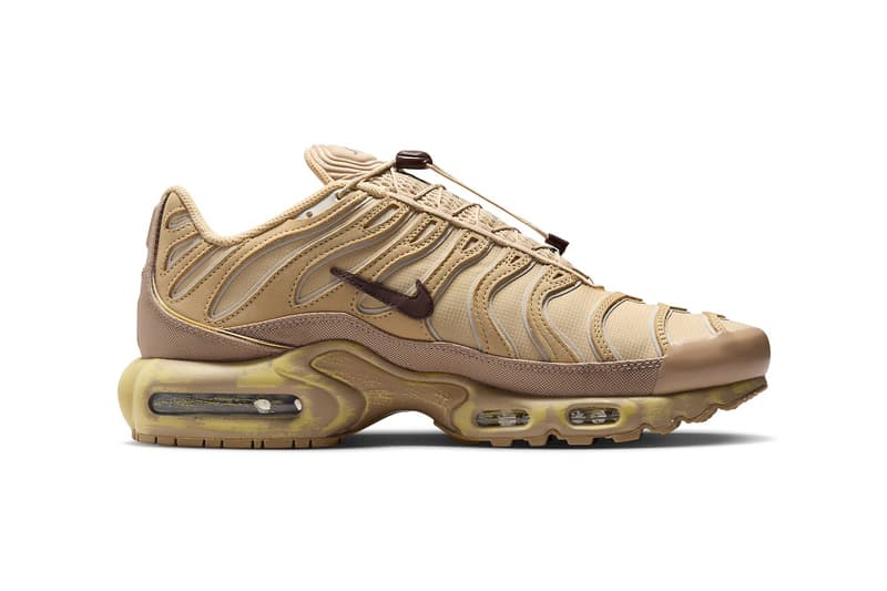 Official Look at the Nike Air Max Plus "Sesame" FZ5049-222 release info Sesame/Smokey Mauve-Hemp-Light Bone-Red Stardust